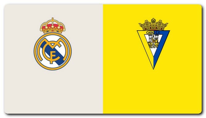 موعد مباراة ريال مدريد وقادش في الدوري الإسباني 2021/2022 والقنوات الناقلة