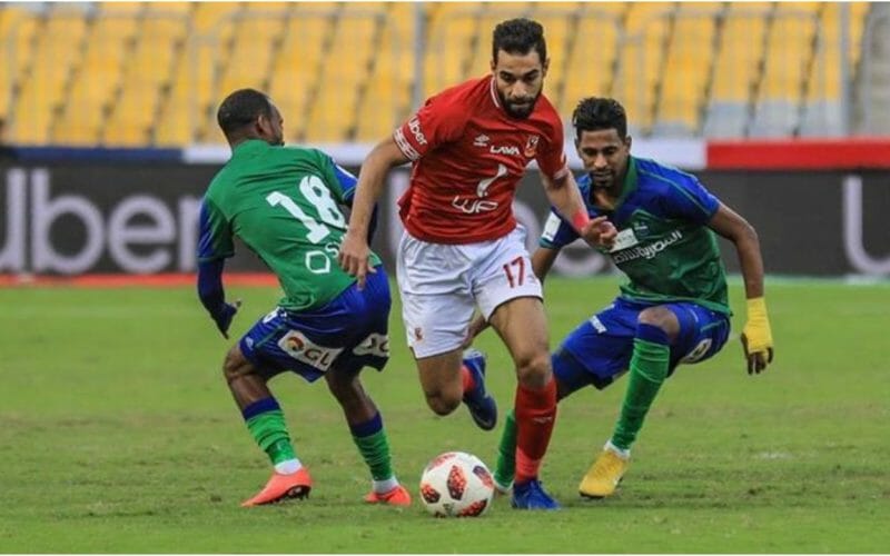 موعد مباراة الاهلي والمقاصة اليوم والقنوات الناقلة المفتوحة في الأسبوع 27 مسابقة الدوري المصري 2021-2022