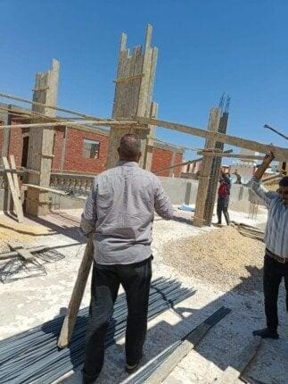 إزالة فورية لمخالفات البناء والإشغالات بمدينة دمياط الجديدة