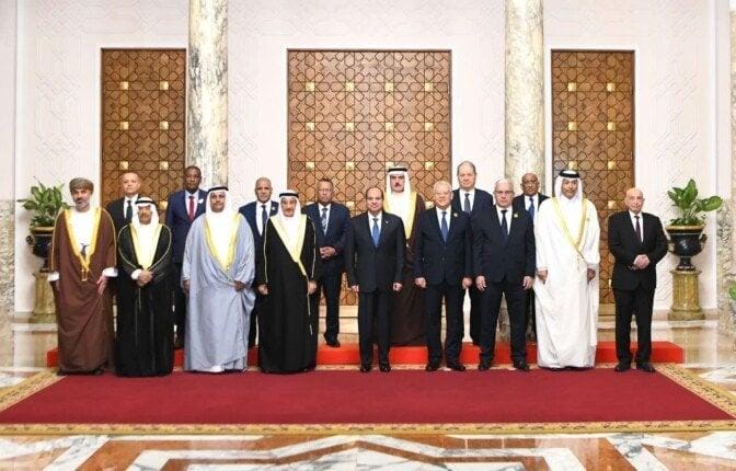 مواجهة الأزمات الإقليمية.. تفاصيل لقاء السيسي ورؤساء البرلمانات العربية