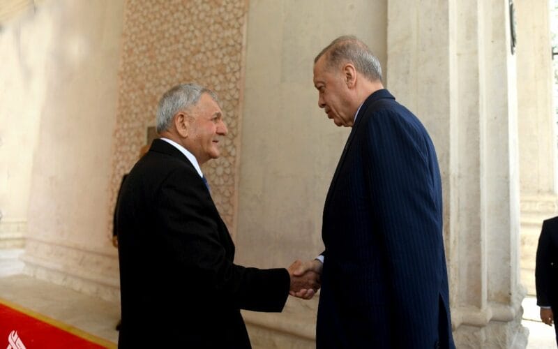 رئيس الجمهورية يستقبل أردوغان في قصر بغداد » وكالة الأنباء العراقية