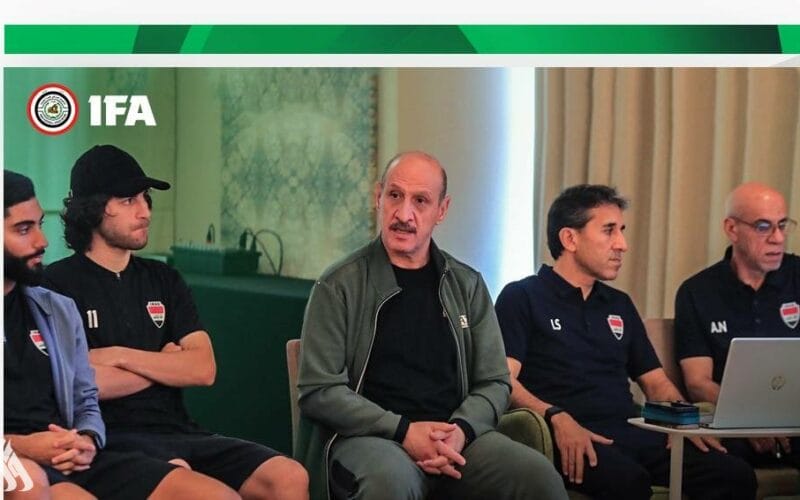 درجال يلتقي لاعبي المنتخب الأولمبي » وكالة الأنباء العراقية