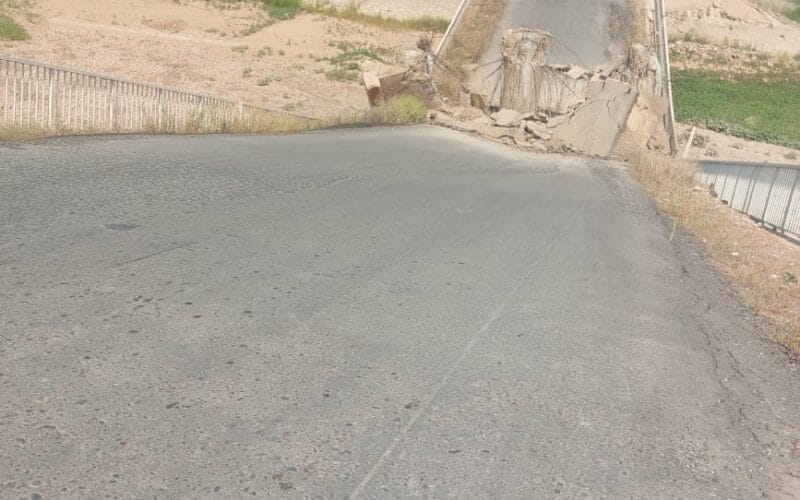 توضيح من طرق وجسور صلاح الدين بعد انهيار جسر الزركة » وكالة الأنباء العراقية