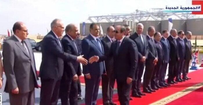 الرئيس السيسي يشهد افتتاح المرحلة الأولى من موسم الحصاد بمشروع مستقبل مصر