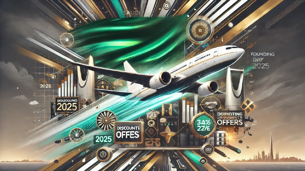 “ماتضيعيش رحلتك” والحق خصومات الحجز في عروض يوم التأسيس 2025 طيران ناس وفلاي أديل