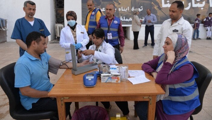 أسيوط: حملة ضخمة للتبرع بالدم تحت شعار «عطاءك يحيي حياة»