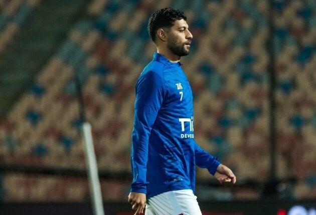 البنك الأهلي ينفي شائعات توقيعه مع مصطفى شلبي من الزمالك