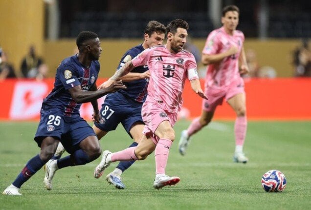 باريس سان جيرمان يتجاوز إنتر ميامي برباعية إلى ربع نهائي كأس العالم للأندية