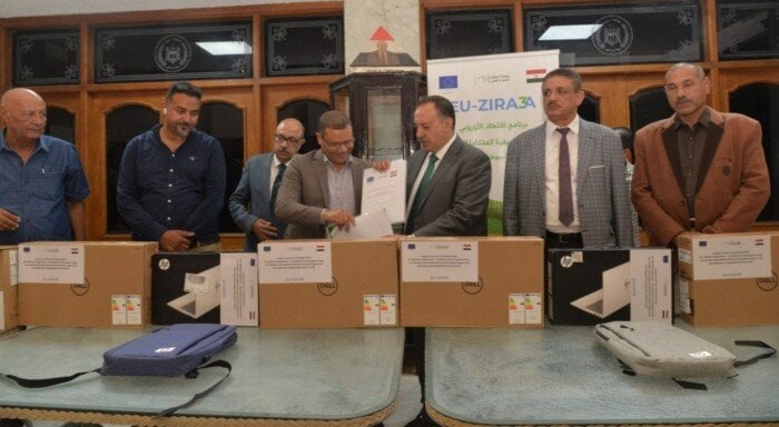 تسليم معدات جديدة لتعزيز الثروة الحيوانية في أسيوط بدعم من الاتحاد الأوروبي
