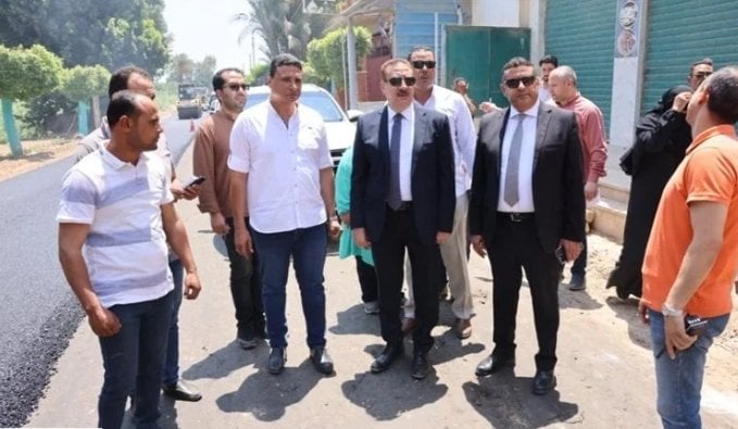 تطوير ميدان الخالدين وحديقة الفردوس في أشمون برعاية محافظ المنوفية