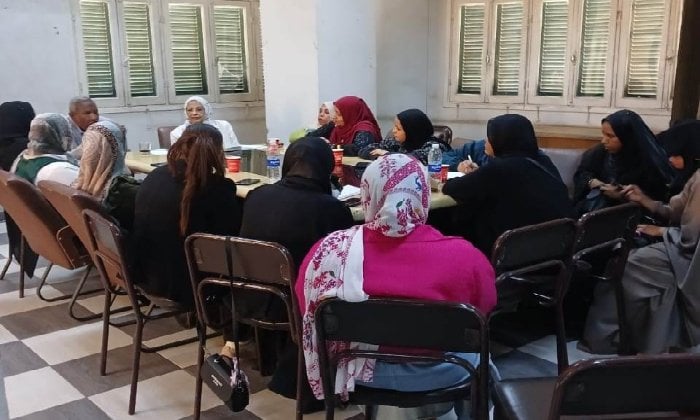 تعاون المجتمع في أسوان: دعم تمكين المرأة في قرى حياة كريمة