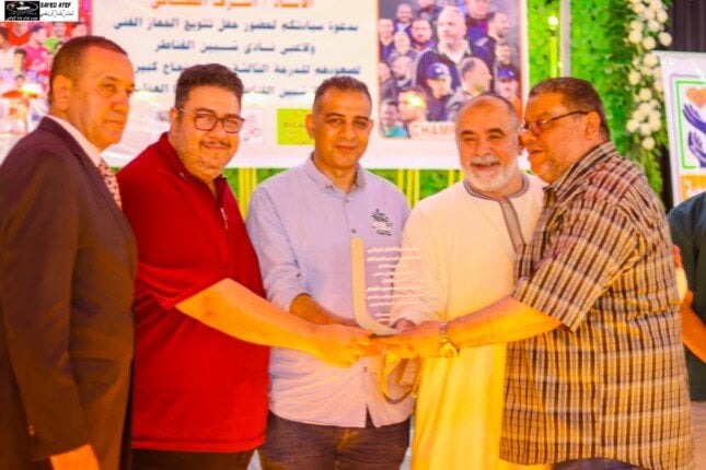 تقدير إنجاز نادي شبين القناطر في صعوده للدرجة الثالثة بحضور وكيل الرياضة بالقليوبية