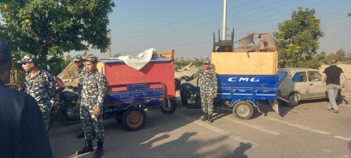 جهود إزالة الإشغالات في بنها: متابعة محافظ القليوبية