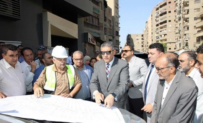 جولة في مشروع تحسين الصرف الصحي بكفر طهرمس مرورًا بنفق روز اليوسف