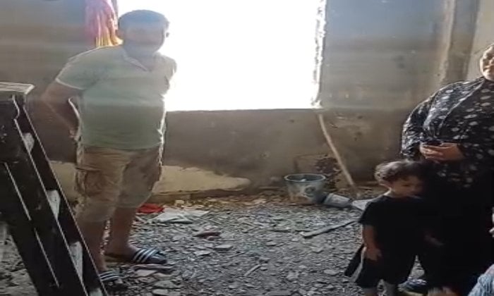 حريق مدمر في بورسعيد يترك عائلة في خطر