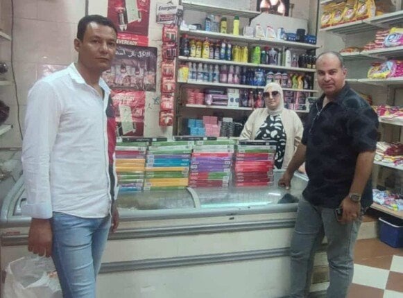 حملة تموينية تضبط 500 علبة سجائر مهربة في بورفؤاد