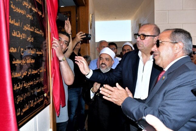 مسجد الرحمن: معلم ديني يشرق في حي الشرق ببورسعيد