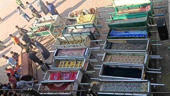 وداع مؤلم: كفر السنابسة تحيي ذكريات 18 ضحية في حادث الطريق الإقليمي