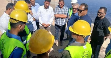 جولة تفقدية واسعة لمشروعات المرافق في مدينة بني سويف الجديدة بقيادة المهندس أحمد علي
