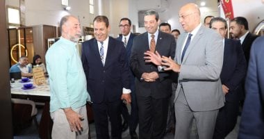 زيارة تفقدية لرئيس جهاز تنمية المشروعات ومعالي محافظ دمياط لمعرض "صنع في دمياط" لتعزيز دعم صناعة الأثاث