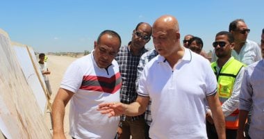 زيارة ميدانية للمهندسين المعنيين لمتابعة تطورات مشروعات الإسكان في مدينة برج العرب الجديدة