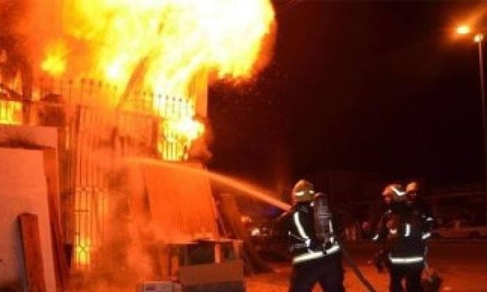 إخماد حريق في مزرعة دواجن بالفيوم بدون إصابات