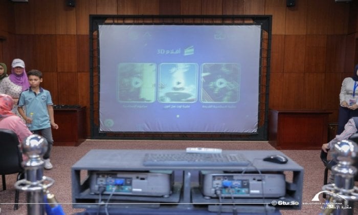 استكشاف الحضارة المصرية عبر تقنيات 3D في معرض الإسكندرية للكتاب