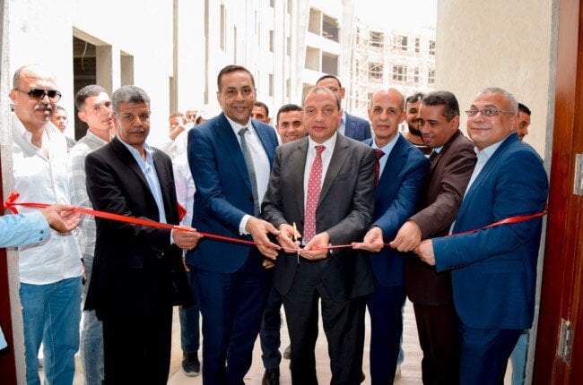 افتتاح المرحلة الأولى لكلية العلوم في جامعة بني سويف