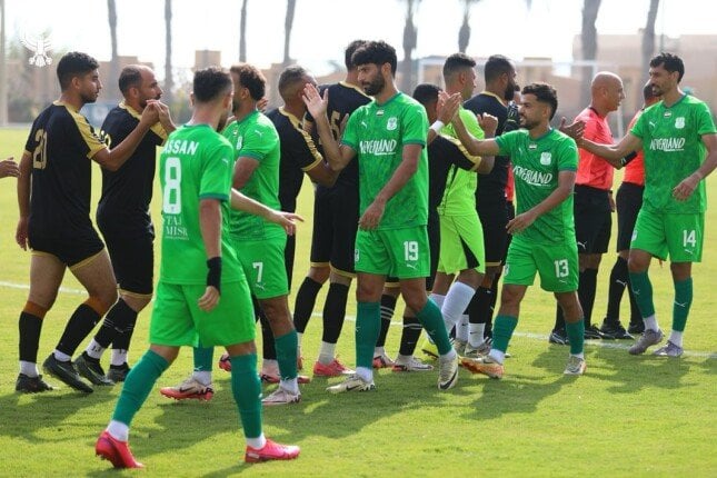 المصري يتألق بفوز ساحق على القابوطي بخماسية ودية