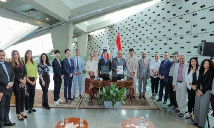 تعاون ثقافي بين مكتبة الإسكندرية والمتحف الكوري لنظم الكتابة