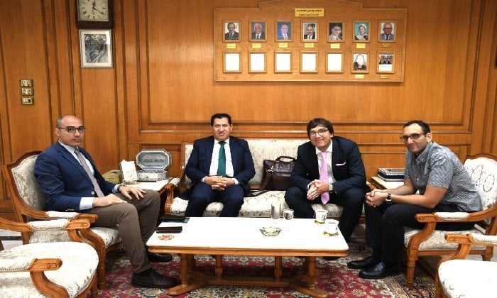 جامعة حلوان تستضيف وفداً بريطانياً لتعزيز التعاون الأكاديمي الدولي