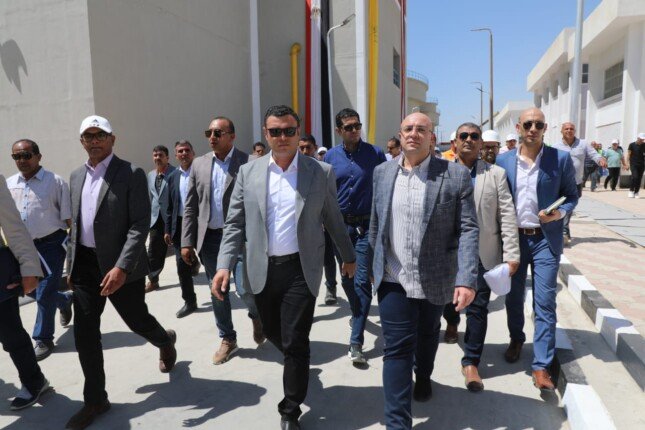 جولة تفقدية لوزير الإسكان ومحافظ بني سويف في مشروعات المياه والصرف الصحي بمركزي ناصر وببا