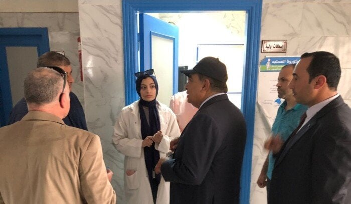 جولة محافظ الدقهلية في وحدة طب الأسرة بقرية زيان