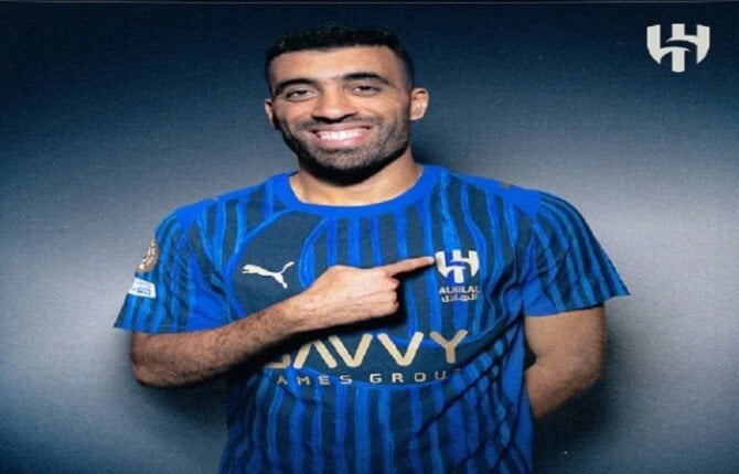 حمدالله يرتدي زي الهلال السعودي في كأس العالم للأندية 2025
