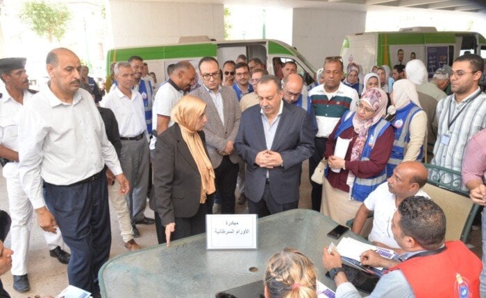 حملة العناية الصحية: 100 يوم لتحسين صحة أسيوط