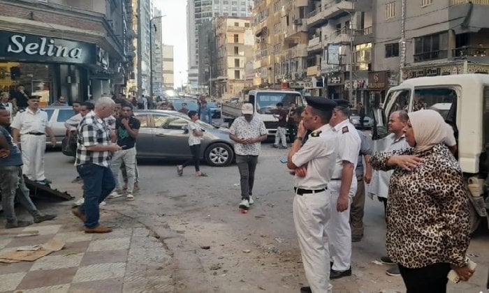 حملة قوية في حي منتزة أول بالإسكندرية لاستعادة النظام وإزالة التعديات