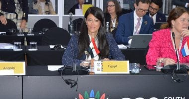 دكتورة رانيا المشاط تتحدث في قمة مجموعة العشرين عن الحماية الاجتماعية والتنمية المستدامة والتدفقات المالية غير المشروعة