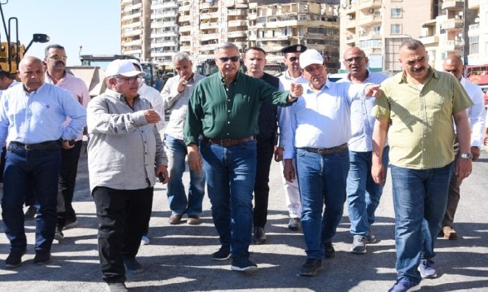 زيارة تفقدية لتجهيز كورنيش الإسكندرية لموسم الصيف