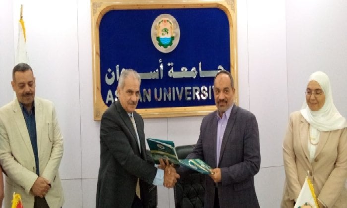 شراكة نحو بيئة مستدامة: جامعة أسوان تتعاون مع شركة المياه
