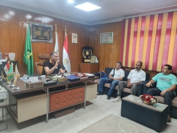 مدير الرياضة بالقليوبية يعزز أداء مراكز الشباب