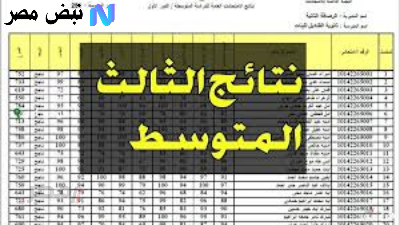استعدوا لاستقبال نتائج الثالث متوسط 2025 الدور الثاني في العراق من خلال وزارة التربية وموقع نتائجنا بصيغة PDF